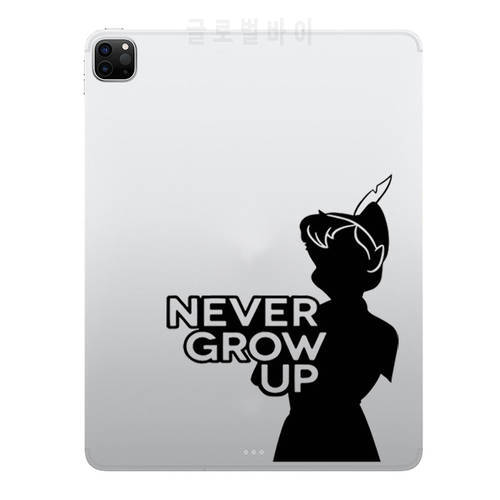 Peter Pan Fairy Laptop Decal Sticker for iPad 9.7 Pro 11 Air 4 Mini 6 Macbook Cover Skin Tablet PC Huawei Vinyl Notebook Decor