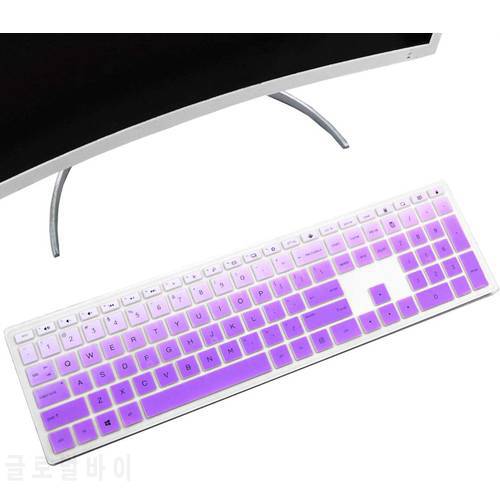 PC desktop Keyboard Cover skin for HP Pavilion 27
