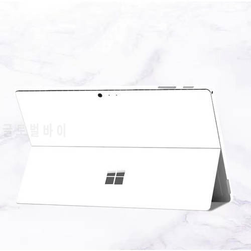 Pure Black Vinyl Sticker for Microsoft Surface X Pro 7 4/5/6 Pro 3 8 Surface Back Cover Body Decal Skin Protector Bubble Free