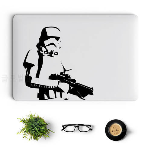 Storm Soldier Laptop Sticker for Macbook Accessories Pro 14 16 Air Retina 12 13 15 Inch Mac Skin Vinyl Dell Notebook Decal Decor