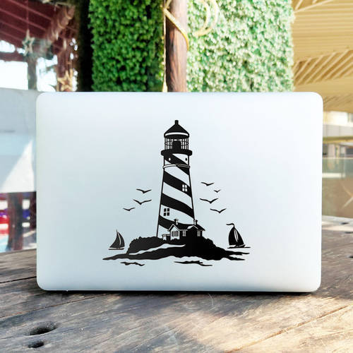 Lighthouse Laptop Sticker for Macbook Pro 14 16 Air Retina 13 15 Inch Mac Cover Skin Acer Honor Magicbook Vinyl Notebook Decal