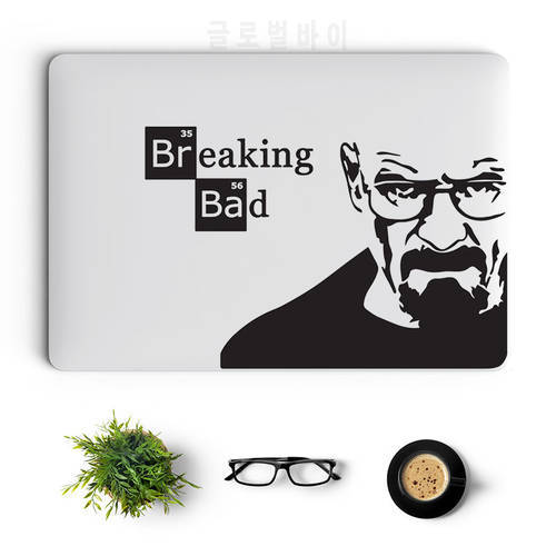 Breaking Bad WWhite Laptop Sticker for Macbook Pro 14 16 Retina Air 12 13 15 Inch Mac Cover Skin Vinyl HP Notebook Decal