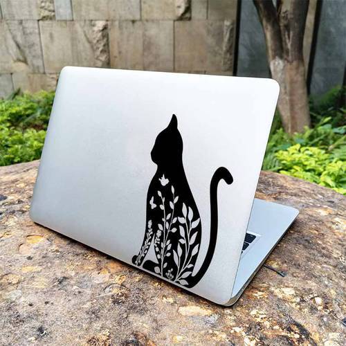 Cat Art Vinyl Animal Sticker for Laptop Macbook Pro 14 16 Retina Air 12 13 15 Inch Mac Cover Skin Tablet PC Notebook Decal Decor
