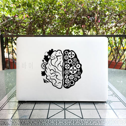 Left & Right Brain Strom Laptop Sticker for Macbook Pro 14 16 Air Retina 12 13 15 Inch Mac Cover Case Skin Vinyl Notebook Decal