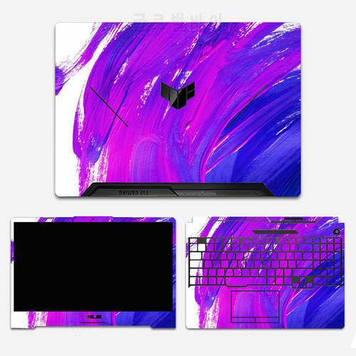 Laptop Skins for ASUS TUF Gaming FX506HM FX706L Notebook Sticker for Asus TUF Gaming F15 FX506LU FX506LI FX506LH Print Decal
