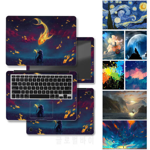 DIY Laptop Skins Stickers Notebook Vinyl Cover Sticker for Acer/Lenovo/HP/Macbook/Msi 11.6
