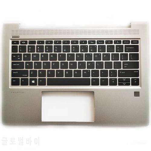 New Original For HP ProBook 430 G6 435 G6 430 G7 Top Cover Upper Case KB Bezel Palmrest / Keyboard C Cover L44548-001 Silver