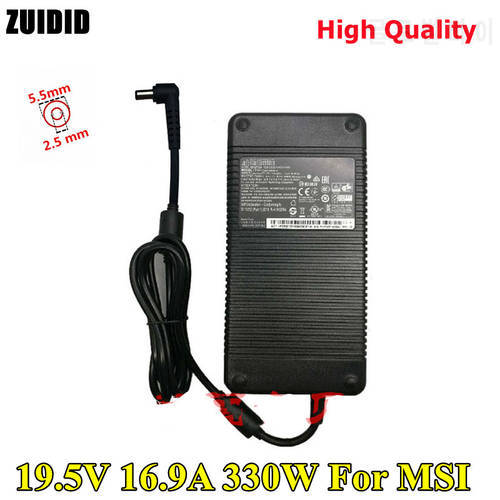 Original 19.5V 16.9A 330W 5.5x2.5mm AC Charger Laptop ADP-330AB D Power Supply Adapter for MSI X8ti X10ti For DELTA