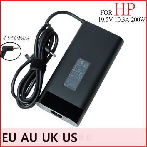 New Charger AC Adapter For ZBook 17 ZBook 15 G3 G4 G5 TPN-DA10 19.5V-10.3A 200W Power Adapter L00895-003 L00818-850