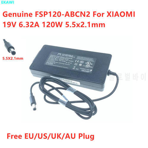 Genuine FSP120-ABCN2 19V 6.32A 120W 5.5x2.1mm AC Adapter For XIAOMI TV Monitor Laptop Power Supply Charger