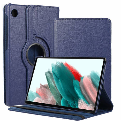 case For Samsung Galaxy Tab A8 10.5 2021 360 Rotating Flip PU Leather cover For Samsung Galaxy Tab A8 X200 SM-X205
