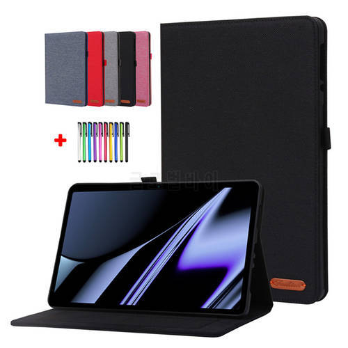 2022 Funda For Realme Pad Mini Case 8.7 inch Tablet Cowboy Flip Protective TPU Shell For RealmePad Mini 8.7 Cover Etui + Pen