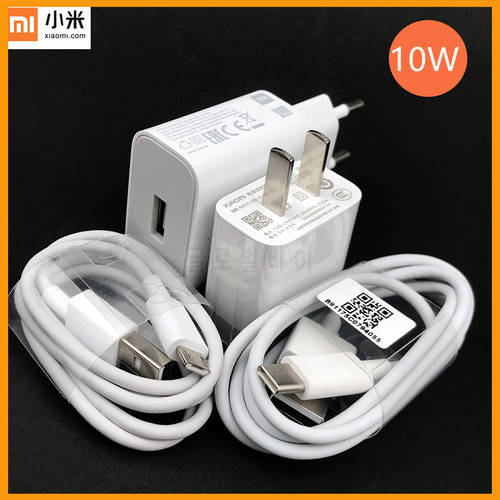 Original Xiaomi Charger Cable Usb C/Micro USB Cable 5V/2A Charger For mi a1 a2 lite 2 3 5 6 8 se 9t redmi note 7 8 9 pro