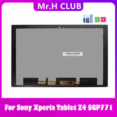 10.1&39&39 Original LCD For Sony Xperia Tablet Z4 SGP771 SGP712 Display Touch Screen Digitizer Panel Assembly For Sony Tablet Z4 LCD