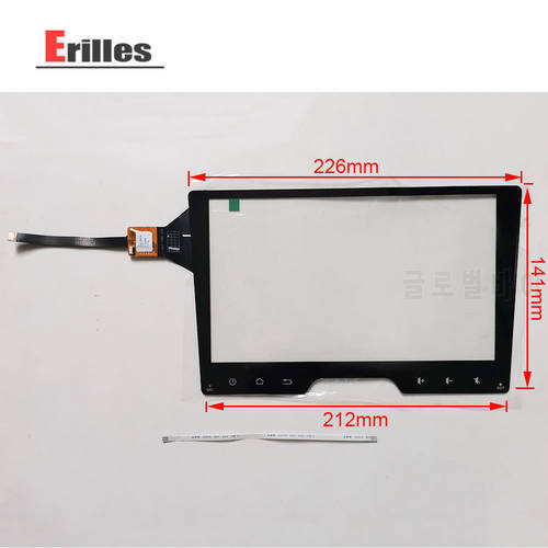 New 9 inch Touch Screen For Asottu czp9060 Car Navigation 226mm*141mm