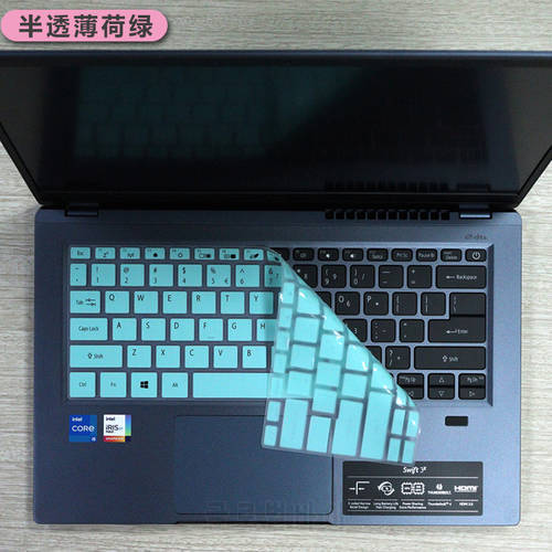 Silicone Keyboard Cover Skin Protector 14-inch For Acer Swift 1 SF114-33 sf114-32 sf114-34 14&39&39 Laptop