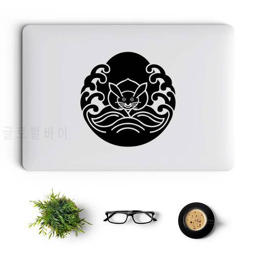 Japan Vintage Crest Vinyl Laptop Stickers for Macbook Air 13 Pro 14 16 Retina 12 15 Inch Mac Cover Skin iPad Asus Notebook Decal