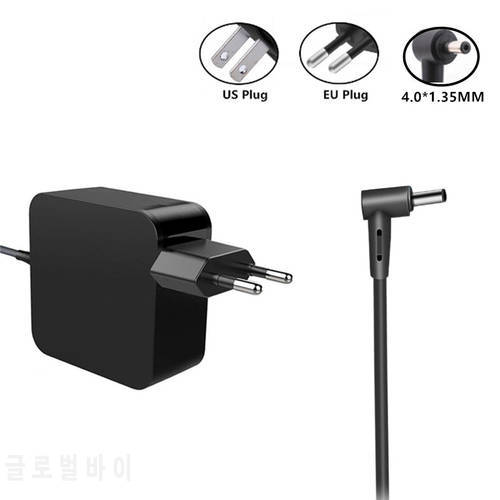 19V 2.37A 4.0*1.35mm 45W Laptop AC Power Supply Charge Adapter for Asus Zenbook UX21A UX31A 32A UX32V UX42 U38D UX31LA ADP-45AW
