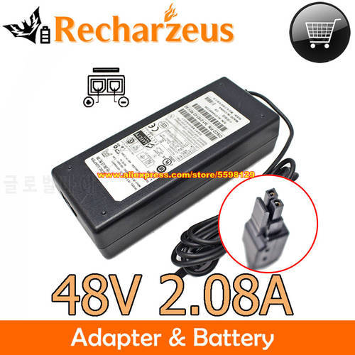 Genuine 48V 2.08A AC Adapter AD10048P3 341-0183-PWR-5505 Charger For Cisco ASA5505 X Series Firewalls WLC2106 ASA-5505 ASA 5505