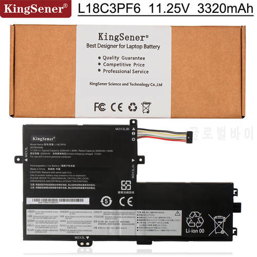 KingSener L18C3PF6 L18M3PF7 Laptop Battery For Lenovo S340-14 S340-15 C340-15IIL L18M3PF6 L18L3PF3 L18C3PF7 L18L3PF2 11.25V 35WH