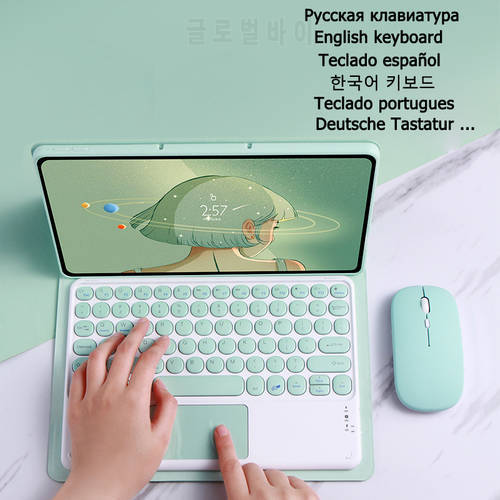 Cover for Lenovo Tab M10 FHD Plus 10.3&39&39 Case TB-X606F X606X Keyboard Case Funda for Lenovo Tab M10 Plus Touchpad Keyboard