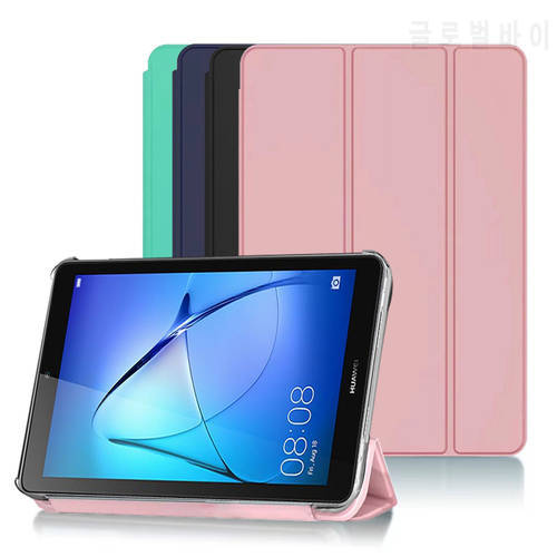 For Huawei MediaPad T3 7.0&39&39 Flip Case For Wifi Version BG2-W09 Cases PU Leather For 3G 7.0&39&39 BG2-U01/U03 Smart Case Cover Funda