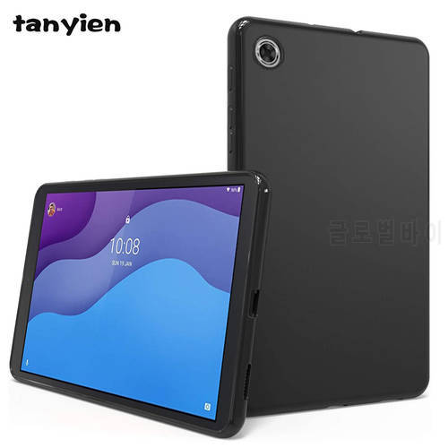 Shockproof Tablet Case For Lenovo Tab M10 FHD Plus 10.3 TB-X606X TB-X606F Flexible Soft Silicone Black Shell Back Cover
