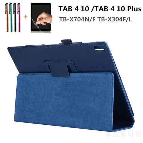 Xiaoxin Tab 2022 10.6 Case M10 Plus 3rd for Lenovo Tab 4 10 TB-X304F/L X304 Tablet Cover Stand Capa Tab 4 10.1