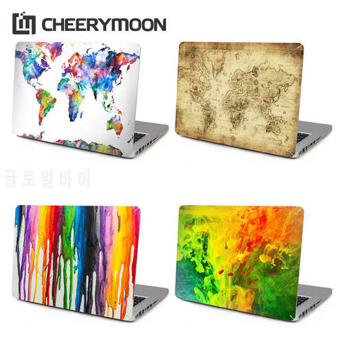 240Colors Beautiful Stickers Wrap Skin Paste For MacBook Pro Air Retina Touch Bar 13.3‘’ 11‘’12‘’15&39&39 inch Protector Back Film
