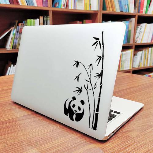 Panda Bamboo Laptop Sticker for Macbook Accessories Pro 14 16 Air Retina 12 13 15 Inch Mac Case Skin Vinyl Notebook Decal Decor