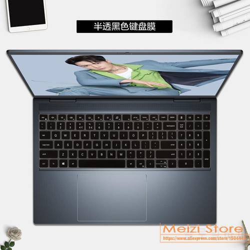 For Dell Inspiron 15 5000 5510 5515 5518 Vostro 15 5510 15.6 Inspiron 16 7610 Latitude 3520 Laptop Keyboard Cover Skin
