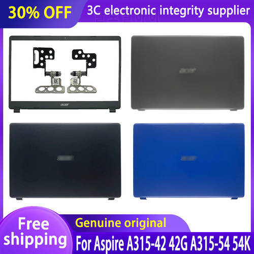 New Laptop Cover For Acer Aspire 3 A315-42 A315-54 A315-56 EX215-51 N19C1 Laptop LCD Back Cover/LCD Bezel Cover/Hinges