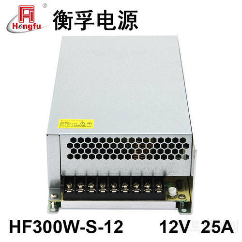 Factory Hengfu HF300W-S-12 Power Charger DC12V 25A Singel-Channel Output Switching Power supply