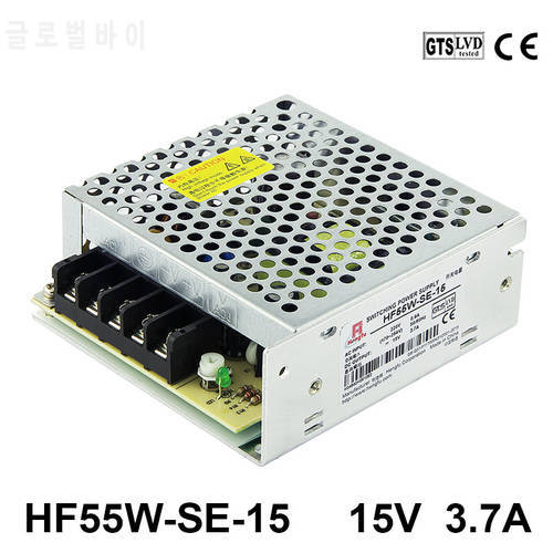 Original HengFu HF55W-SE-15 Adapter Charger AC 220V Transfer to DC15V 3.7A Switching Power