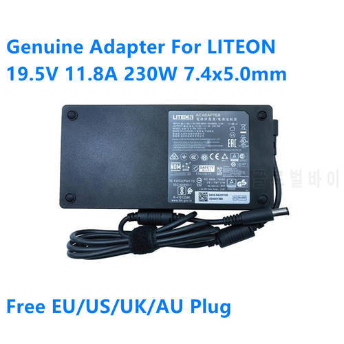 Genuine 19.5V 11.8A 230W 7.4x5.0mm LITEON PA-1231-12 AC Adapter For Gaming Laptop Charger Power Supply
