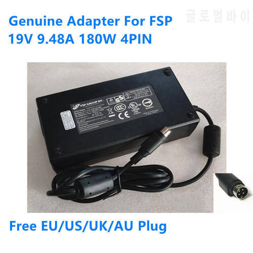 Genuine 19V 9.48A 180W 4PIN FSP180-ABA AC/DC Adapter For FSP Power Supply Charger