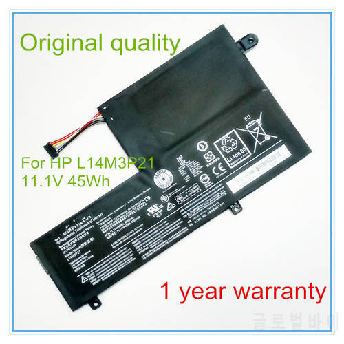 Original L14M3P21 L14L3P21 Battery for 2-1580, Flex 3 1470, FLEX 3-1580 5B10G78611 11.1V 45WH FREE SHIP