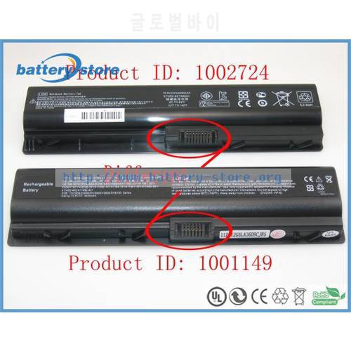 New 10.8V, 48W battery 432306-001 , HSTNN-IB32 for HP Pavilion dv2200 Series