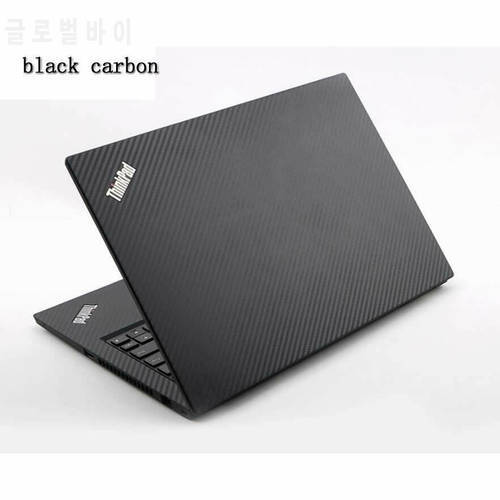 Special Carbon fiber Laptop Sticker Skin Decal Cover Protector for Lenovo ThinkPad E15 Gen1 Gen2 E14 T14 T15 Notebook Protective