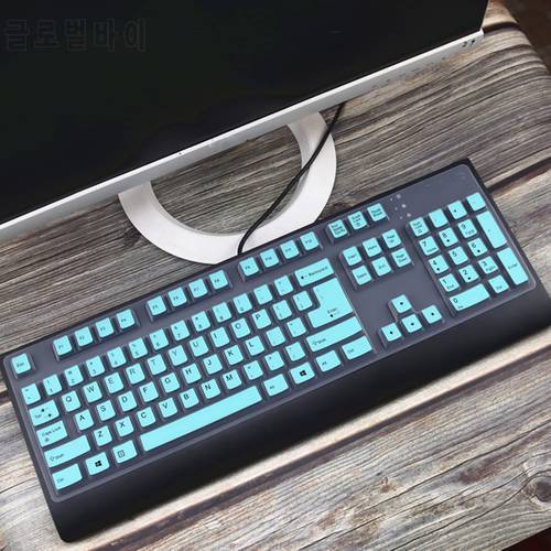 Keyboard Skin Cover Protector For Lenovo Preferred Pro II Wired External USB Keyboard 4X30M86879 41A5289 SK-8825 54Y9400 KB1021