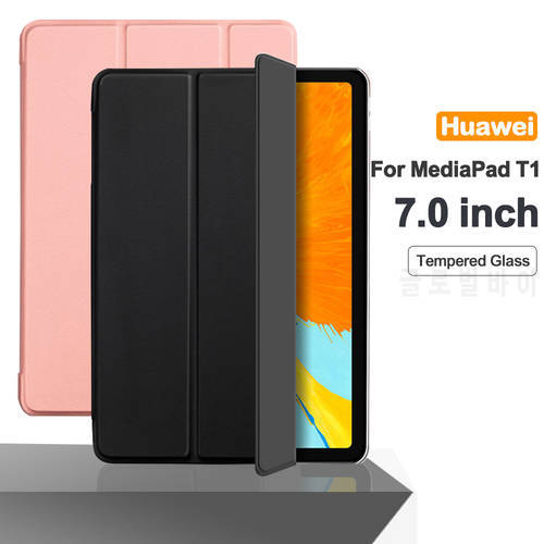 Flip Tablet Case For Huawei MediaPad T1 7.0 inch Funda PU Leather Smart Cover For Huawei T1-701 T1-701U T1-701W Folio Capa