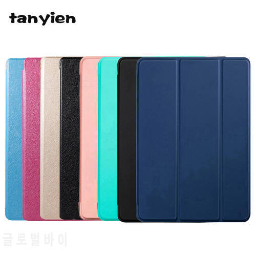 Tablet Case For Samsung Galaxy Tab A 10.1 2016 SM-T580 SM-T585 T580 T585 Trifold PU Leather Stand Flip Cover