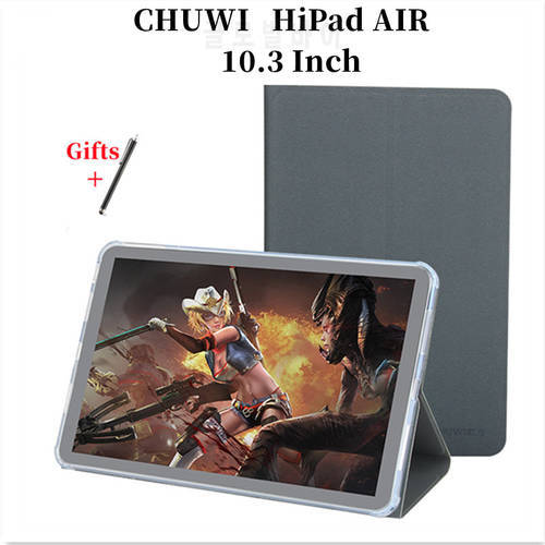 Ultra Thin Three Fold Stand Case For Chuwi HiPad AIR 10.3inch Tablet Soft TPU Resistance Cover For HiPad AIR New Tablet