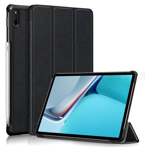New For Huawei MatePad 11 Inch Tablet,Magnetic Folding Stand Cover For Huawei MatePad 11 DBY-W09 Tablet Case