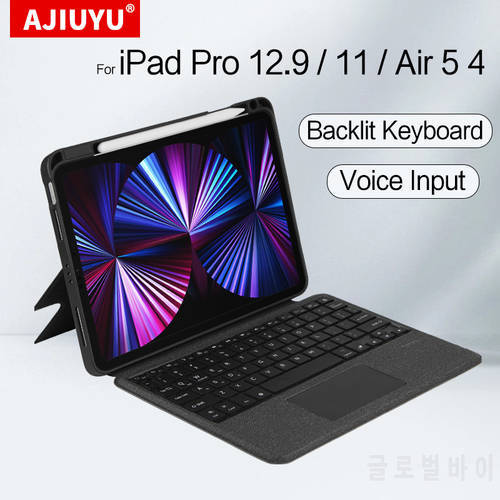 Voice Keyboard For iPad 10.2 2021 2022 2020 Pro 11 12.9 5th 4th Air3 10.5