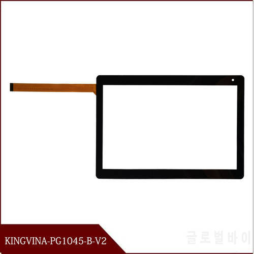 New Touch Screen For 10.1&39&39 Inch Kingvina-PG1045-B-V2 Tablet External Capacitive Panel Digitizer Sensor Replacement Multitouch