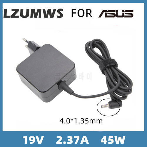 19V 2.37A 45W 4.0*1.35MM Laptop Charger Adapter ADP-45BW For Asus Zenbook UX305 UX21A UX32A X201E X202E U3000 UX52 Power Supply