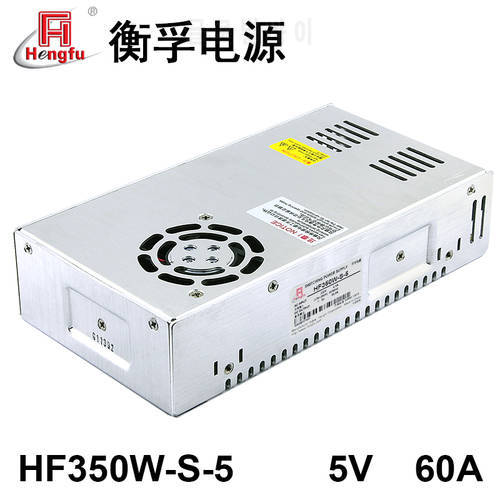 Factory Produce Hengfu Adatper HF350W-S-5 DC5V 60A Monitoring Security LED Switching Power Charger supply