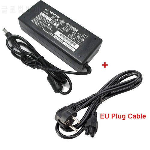 90W 15V 6A Laptop Adapter 6.3x3mm AC Adapter Notebook Power Supply Charger with EU Plug Cable For Toshiba Satellite Charger
