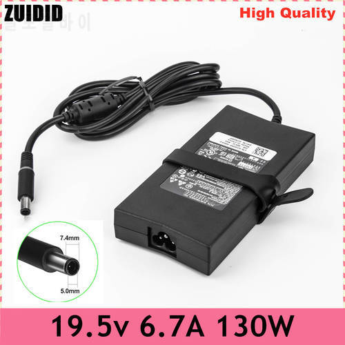 130W Power Supply 19.5V 6.7A 7.4*5.0mm Laptop Adapter for Dell XPS 15 Gen 2 M1210 M1710 9530 L501X L502x K5294 d232h 17R Charger